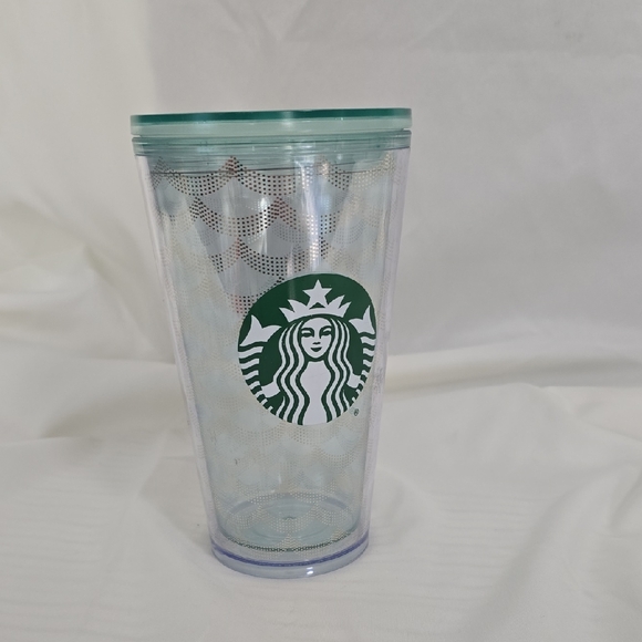 Starbucks Other - Starbucks 16oz Mermaid Logo Cold Cup w/ Screw On Lid